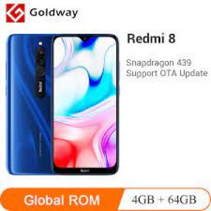 Global ROM Xiaomi Redmi 8A 4GB 64GB Smartphone Snapdargon 439 Octa Core 6.22inch Mobile Phone 12MP Camera 5000mAh Fast Charge - Blue Hong Kong