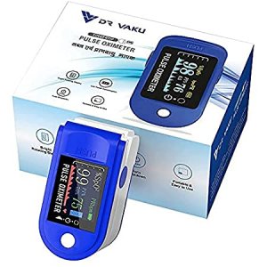 Big Screen LED Blood Oxygen Monitor Finger Pulse Digital Finger Oximeter Oxygen Saturation Meter - China White OLED Screen